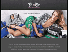 Tablet Screenshot of febeclothing.com